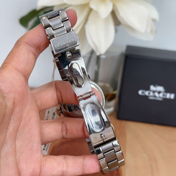 NWT Coach Delancey Sport Grey‎ Dial Watch 14502841 - Picture 5 of 6